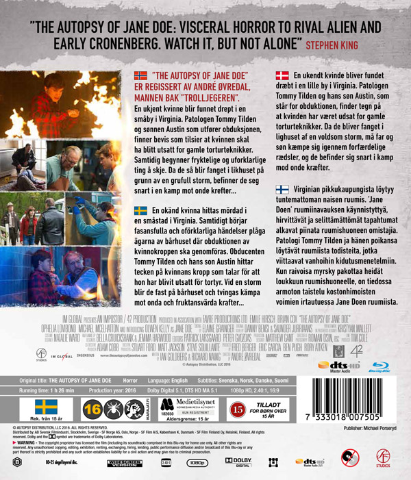 Autopsy Of Jane Doe (Blu-ray) - 2