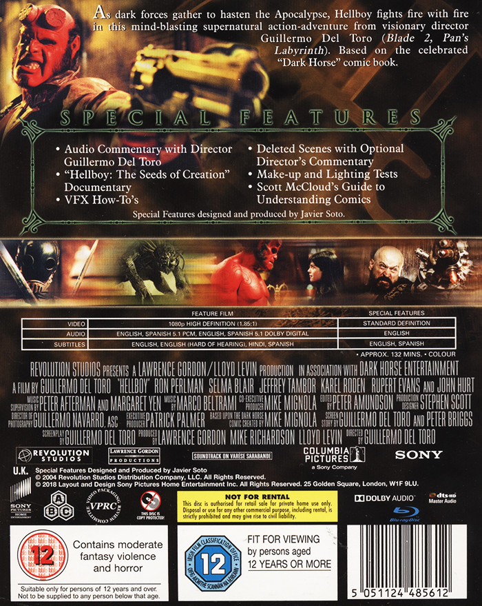 Hellboy (ej svensk text) (Blu-ray) - 2