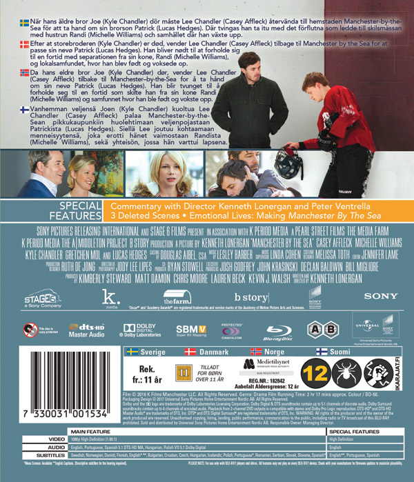 Manchester By the Sea (Blu-ray) - 2
