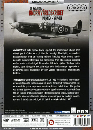 De Avgjorde Andra Världskriget: Männen - Vapnen (BBC) (4-disc) - 2