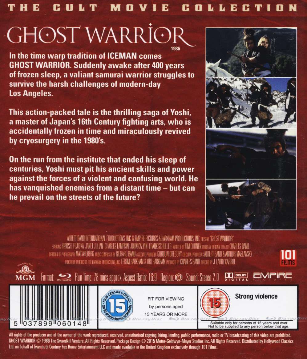 Ghost Warrior (ej svensk text) (Blu-ray) - 2