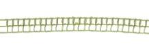 Green Apple Grid Ribbon