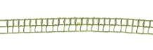 Green Apple Grid Ribbon