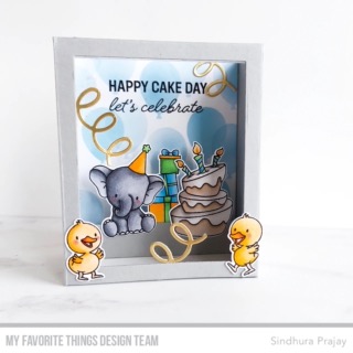 MY FAVORITE THINGS -YUZU Eat Lots of Cake  STAMP & DIE SET - 11