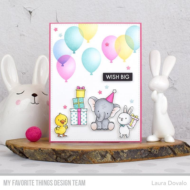 MY FAVORITE THINGS -YUZU Eat Lots of Cake  STAMP & DIE SET - 7