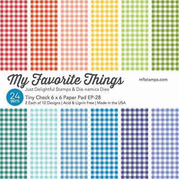 My Favorite Things-Tiny Check Paper Pad