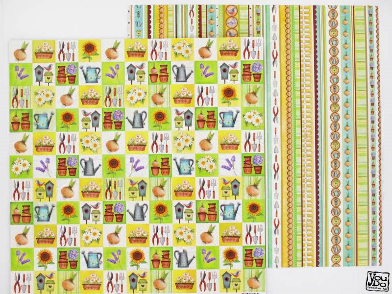 YOU DO Paper 12 tum Garden Tools  