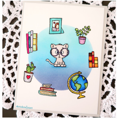 GERDA STEINER DESIGNS-On the Bookshelf  Dies - 8