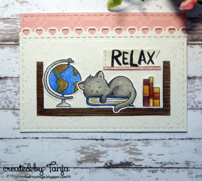 GERDA STEINER DESIGNS-On the Bookshelf  Dies - 4