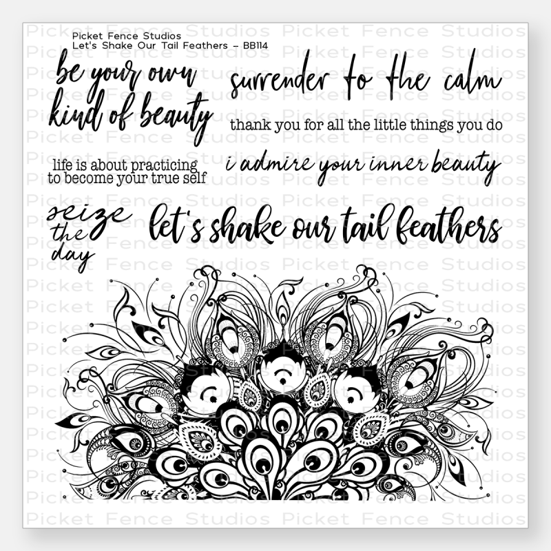 PICKET FENCE STUDIOS -Let's Shake Our Tail Feathers  - 3