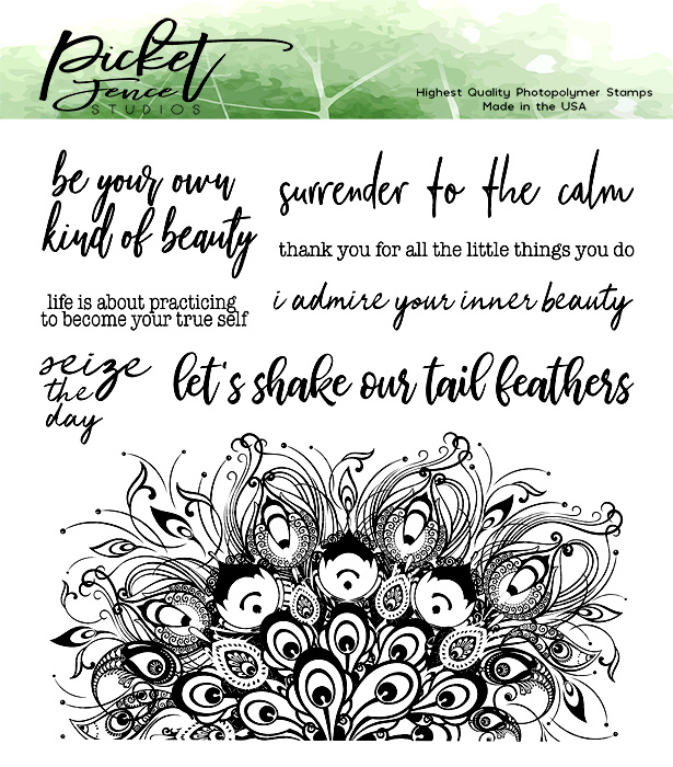 PICKET FENCE STUDIOS -Let's Shake Our Tail Feathers 