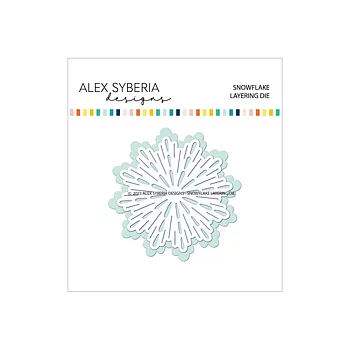 ALEX SYBERIA DESIGNS Snowflake Layering Die