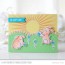 MY FAVORITE THINGS -Radiating Rays Stencil - 8