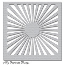MY FAVORITE THINGS -Radiating Rays Stencil - 14