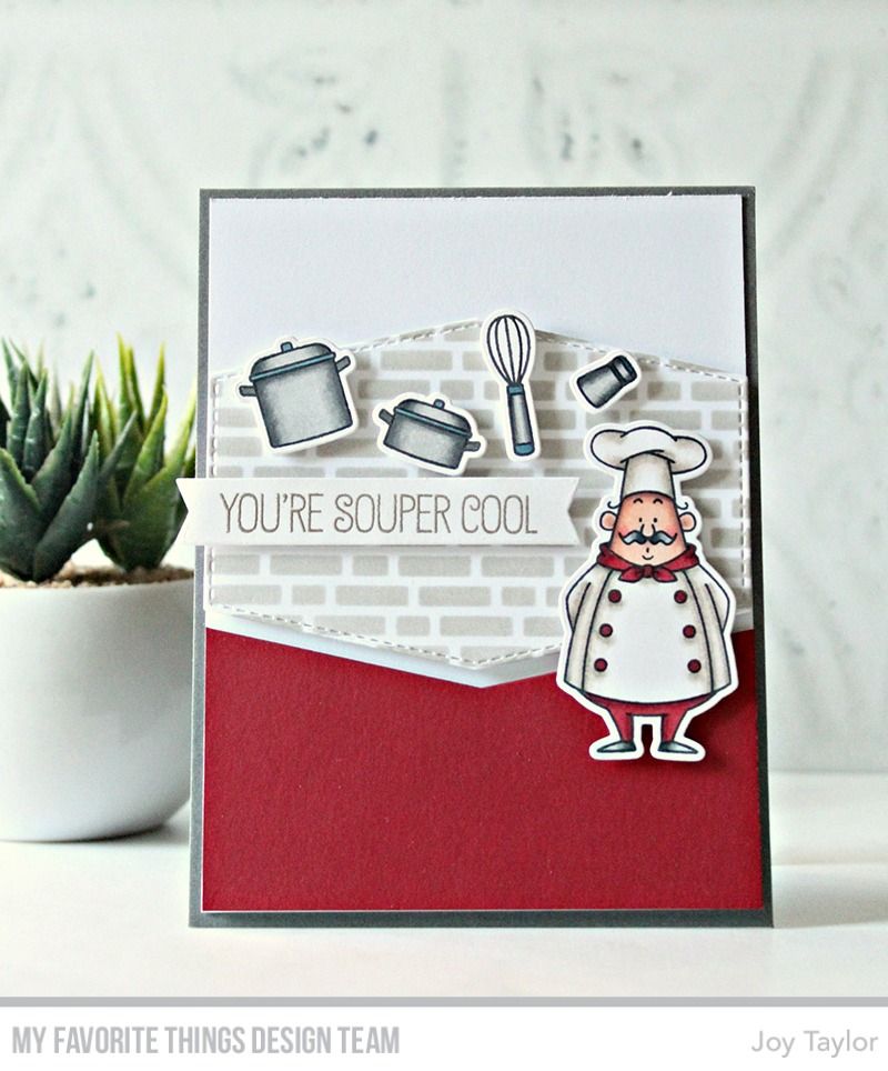 MY FAVORITE THINGS-BB Recipe for Happiness STAMP& DIE SET our very last one - 12