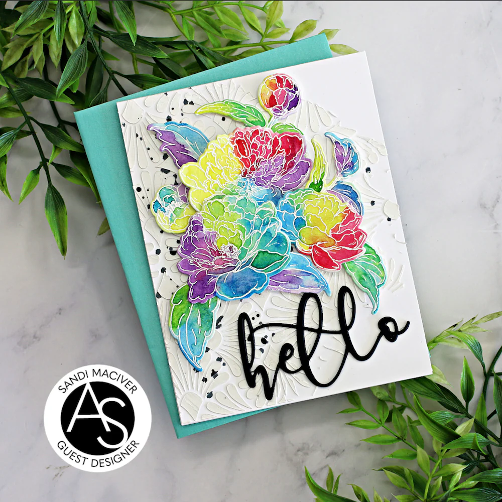 ALEX SYBERIA DESIGNS Large Hello Die Set - 2