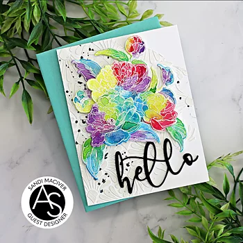 ALEX SYBERIA DESIGNS Large Hello Die Set
