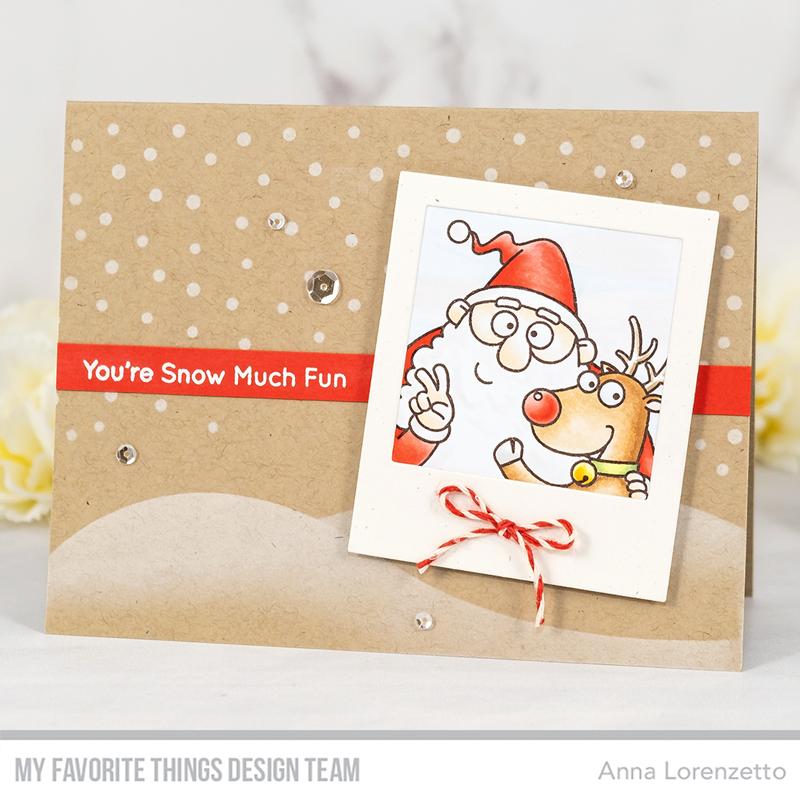 MY FAVORITE THINGS-Snowfall - Horizontal Stencil - 3
