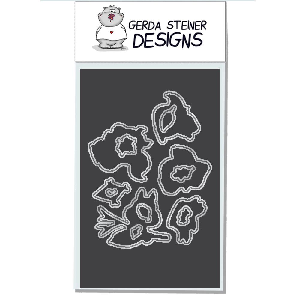 GERDA STEINERDESIGNS-Happy Fall 4x6 Die Set