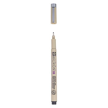 SAKURA Pigma Micron 08 svart 0,5 mm