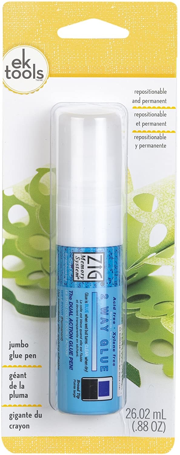 Zig MSB30M1P Zig 2-Way Glue Pen -Packaged-Jumbo Tip