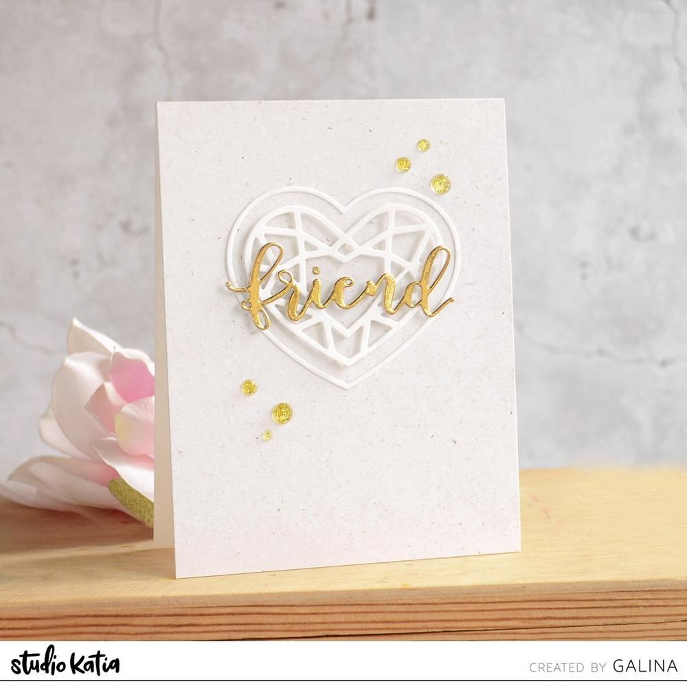 STUDIO KATIA-GOLD SPARKLE CRYSTALS - 2