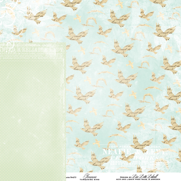 Forever/ Turquoise Bird