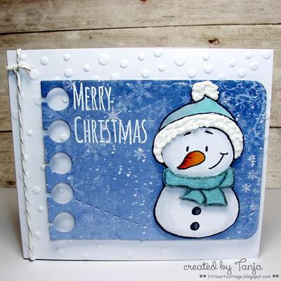 GERDA STEINER DESIGNS-Snowman Friends 4x6 Die Set - 9