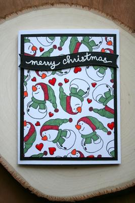 GERDA STEINER DESIGNS-Snowman Friends 4x6 Die Set - 6