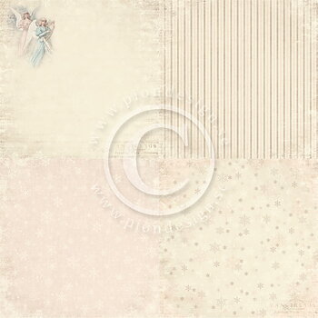 Guardian angels - Silent Night - 6x6"