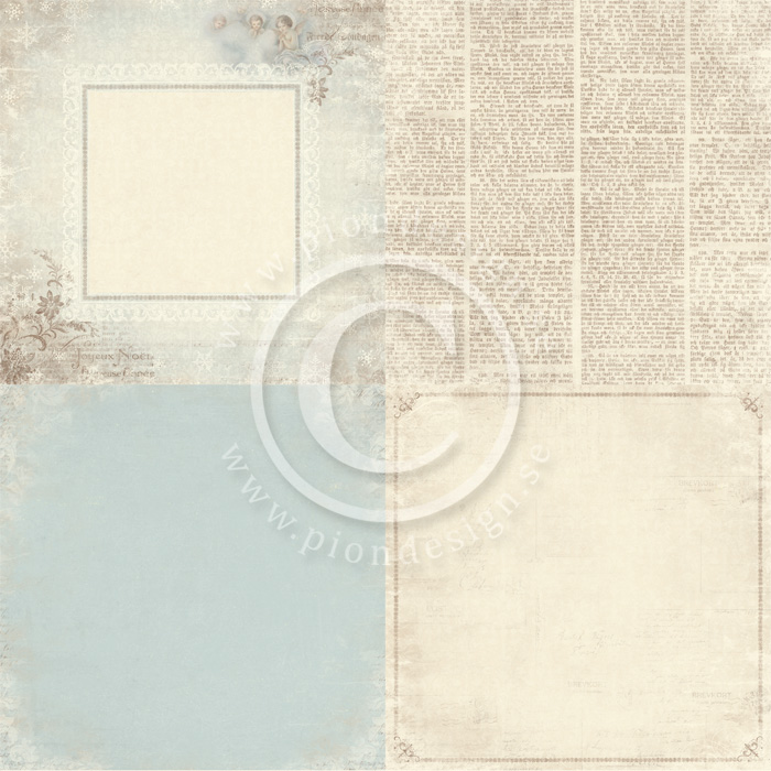 Winter- Silent Night - 6x6"