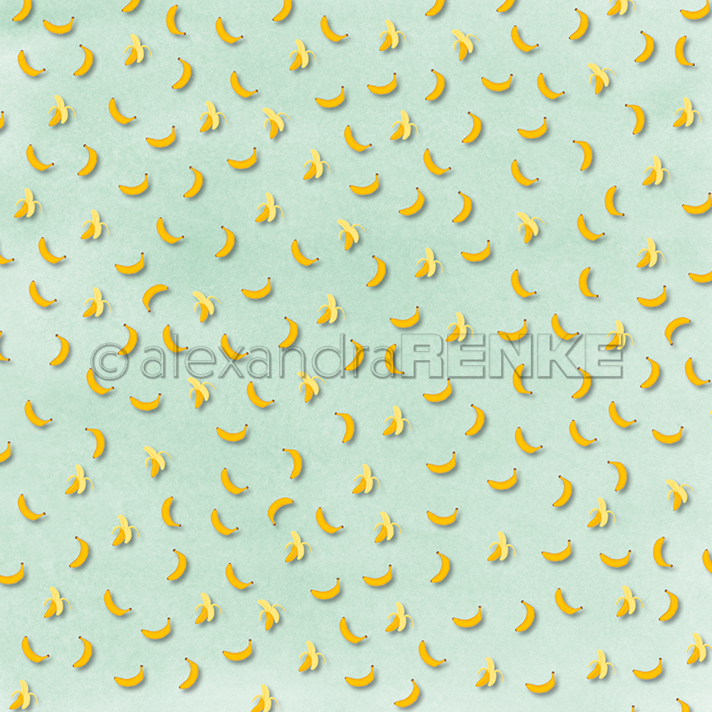 ALEXANDRA RENKE-Design paper 'PopSommer Mini Banana'
