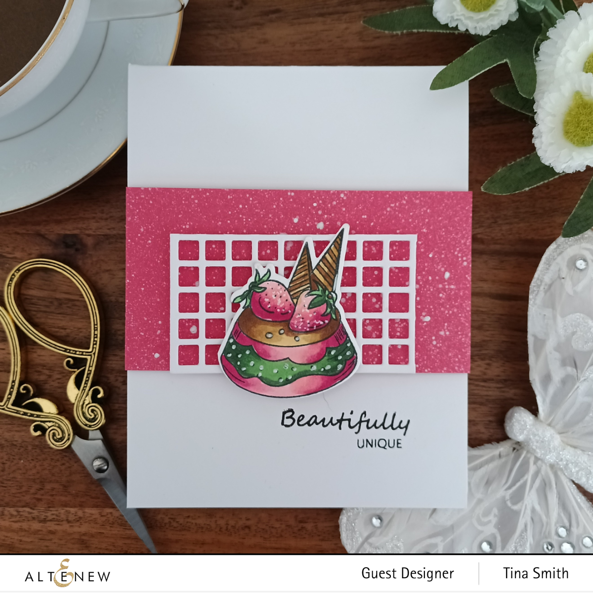 ALTENEW -Mini Flan Cake Stamp   - 14