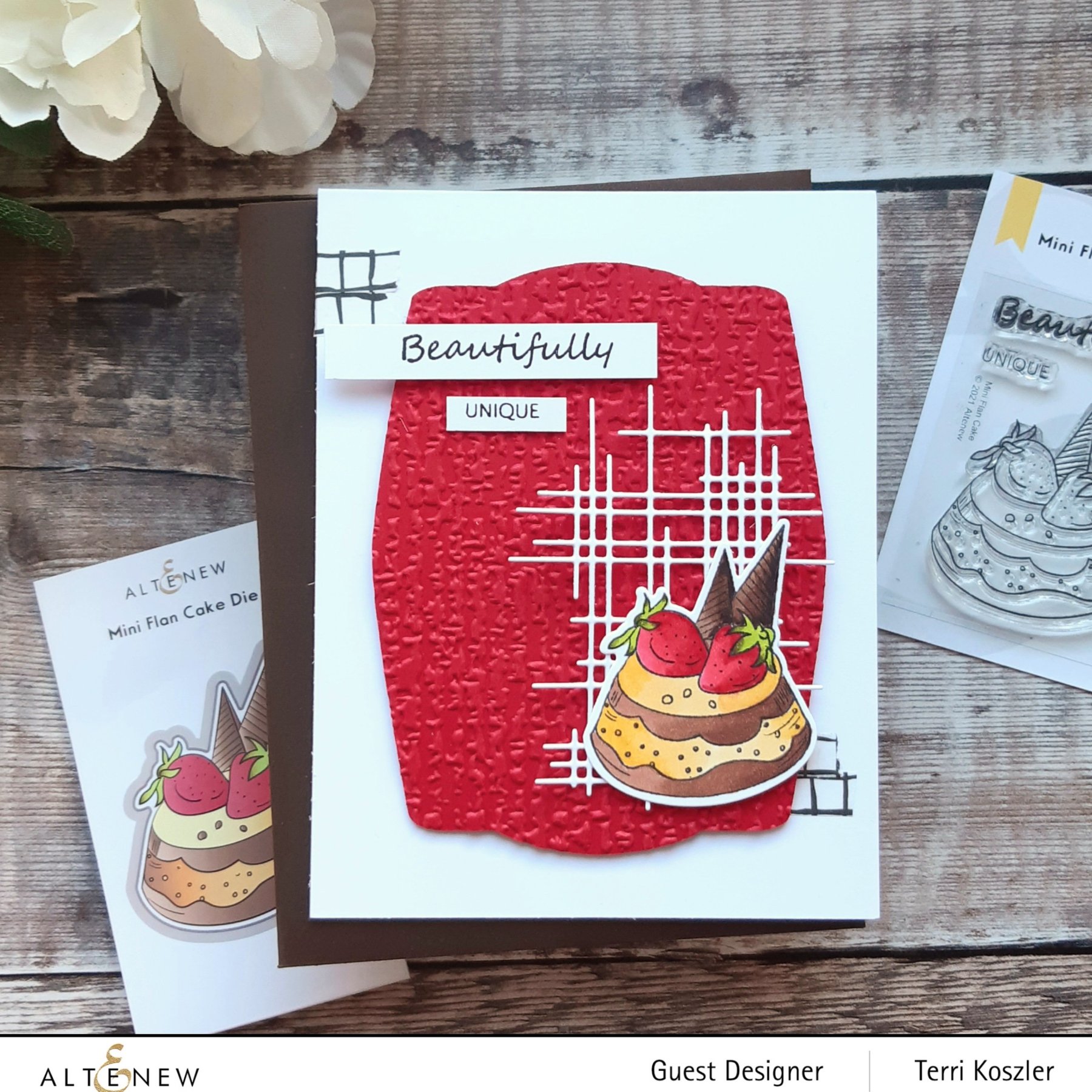 ALTENEW -Mini Flan Cake Stamp   - 13