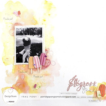 ALEXANDRA RENKE-Design paper 'Pop Sommer Mini Ice'
