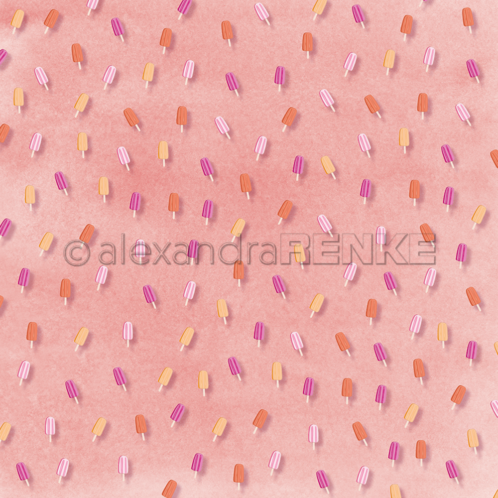 ALEXANDRA RENKE -Design paper 'Pop Sommer Mini Ice'