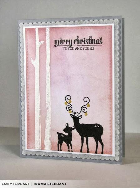MAMA ELEPHANT -WINTER WONDERLAND - 3