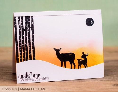 MAMA ELEPHANT -WINTER WONDERLAND - 5