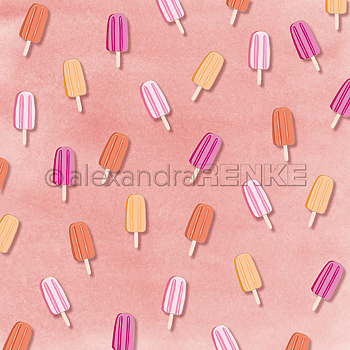 ALEXANDRA RENKE-Design paper 'PopSommer Ice'