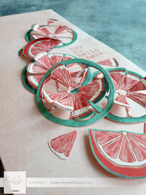 ALEXANDRA RENKE-Design paper 'PopSommer Grapefruit' - 3