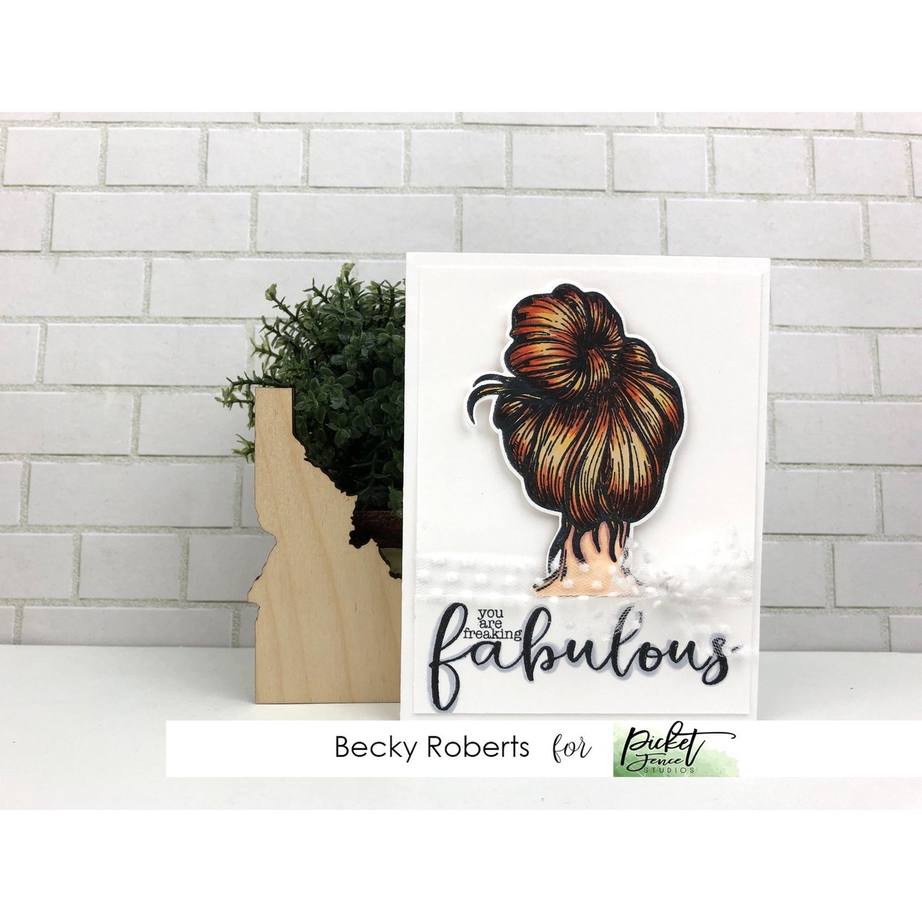 PICKET FENCE STUDIOS -American Bun - 8