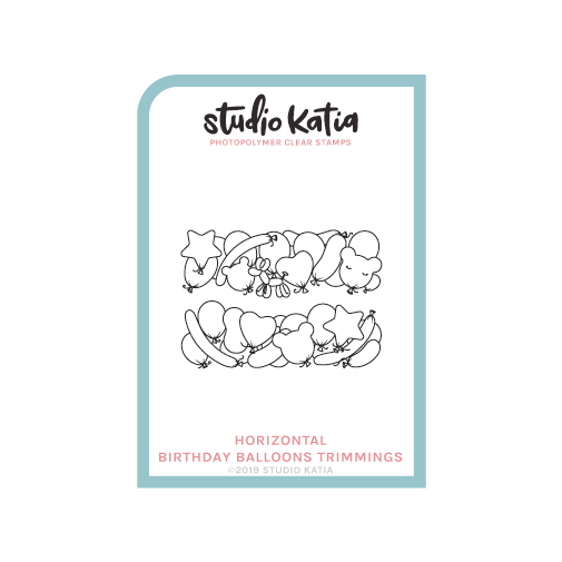 STUDIO KATIA-BIRTHDAY BALLOONS - HORZ