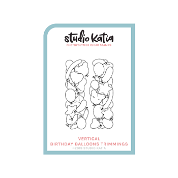 STUDIO KATIA-BIRTHDAY BALLOONS - VERT