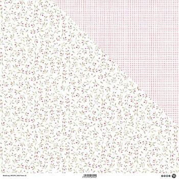 MODASCRAP - WILD FLOWERS 02 - DOUBLE  SIDED  