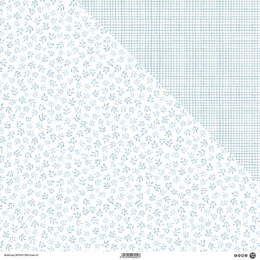 MODASCRAP - WILD FLOWERS 03 - DOUBLE  SIDED 