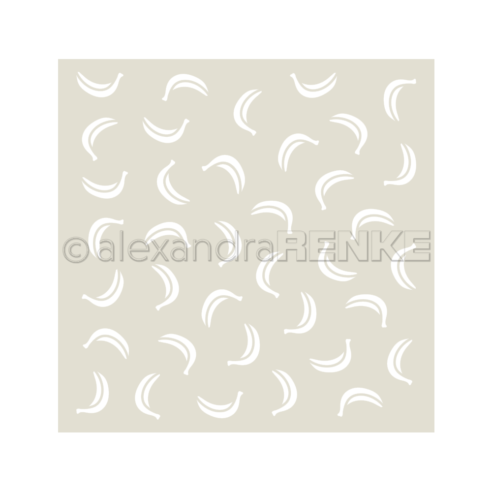 ALEXANDRA RENKE-Stencil 'Bananas for Lena'