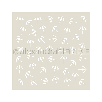 ALEXANDRA RENKE- Stencil 'Little Umbrella'