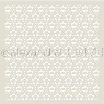 ALEXANDRA RENKE -Stencil 'Cherry blossom pattern'