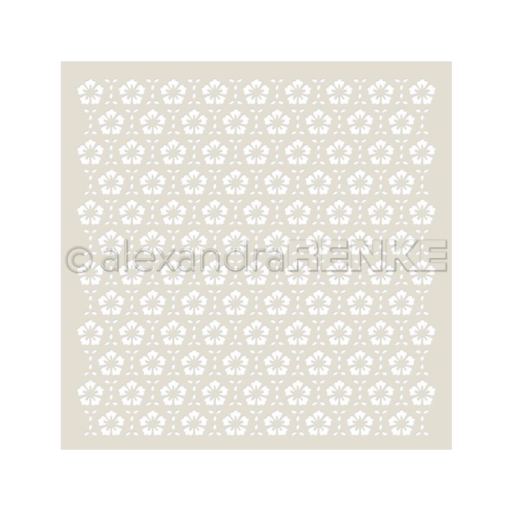 ALEXANDRA RENKE -Stencil 'Cherry blossom pattern' - 3
