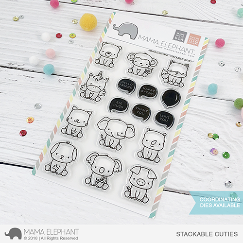  MAMA ELEPHANT-STACKABLE CUTIES